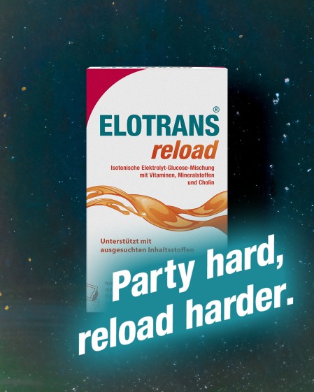 Party hard, reload harder: ELOTRANS® reload Launch-Kampagne