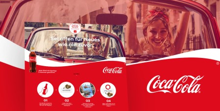 Sei offen für Neues wie nie zuvor mit Coca-Cola