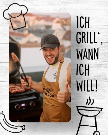 Landhof Influencer-Grill-Challenge 2023: #ichgrillwannichwill