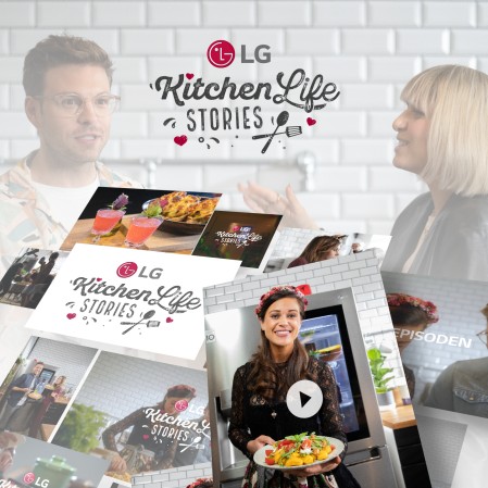 LG KitchenLife Stories – eine Kochshow mit WOW-Effekt