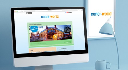 Conci-World Website Relaunch