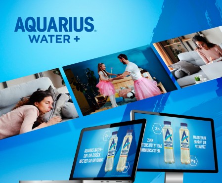 Neue Kampagne für Aquarius
