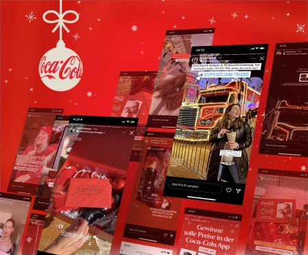 Große Influencer-Kampagne für die Coca-Cola Weihnachtstruck-Tour
