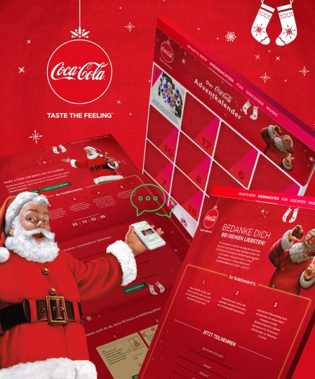 Coca-Cola Weihnachten 2017: Bedanken, beschenken und mit Santa chatten
