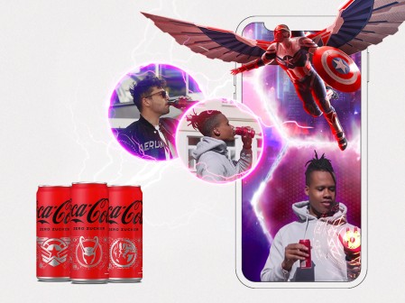 Neue Kampagne: Coca-Cola Screentime: Marvel